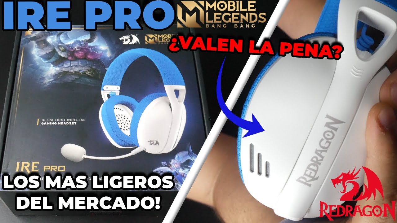 Redragon IRE PRO Edicion Limitada - Los MAS LIGEROS Del Mercado!