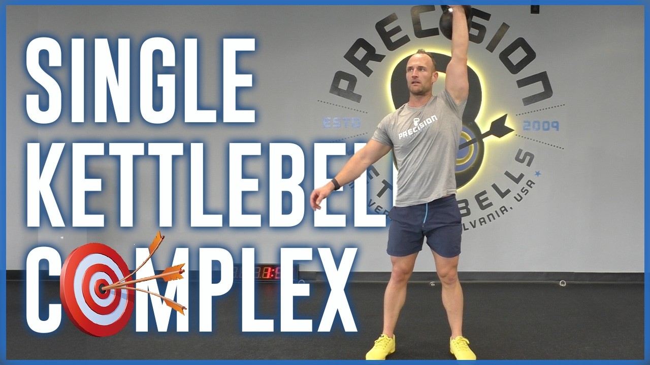 Cardio Kettlebell Complex at Home | Single Kettlebell Workout from Home