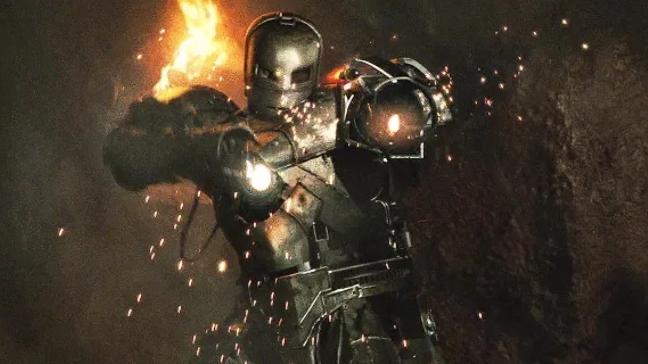 Iron Man Cave Fight Scene - Mark 1 - Iron Man (2008) - Movie Clip 4K