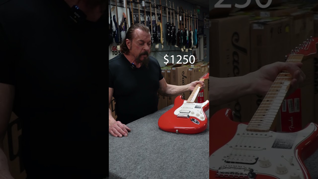 Fiesta Red Fender Stratocaster