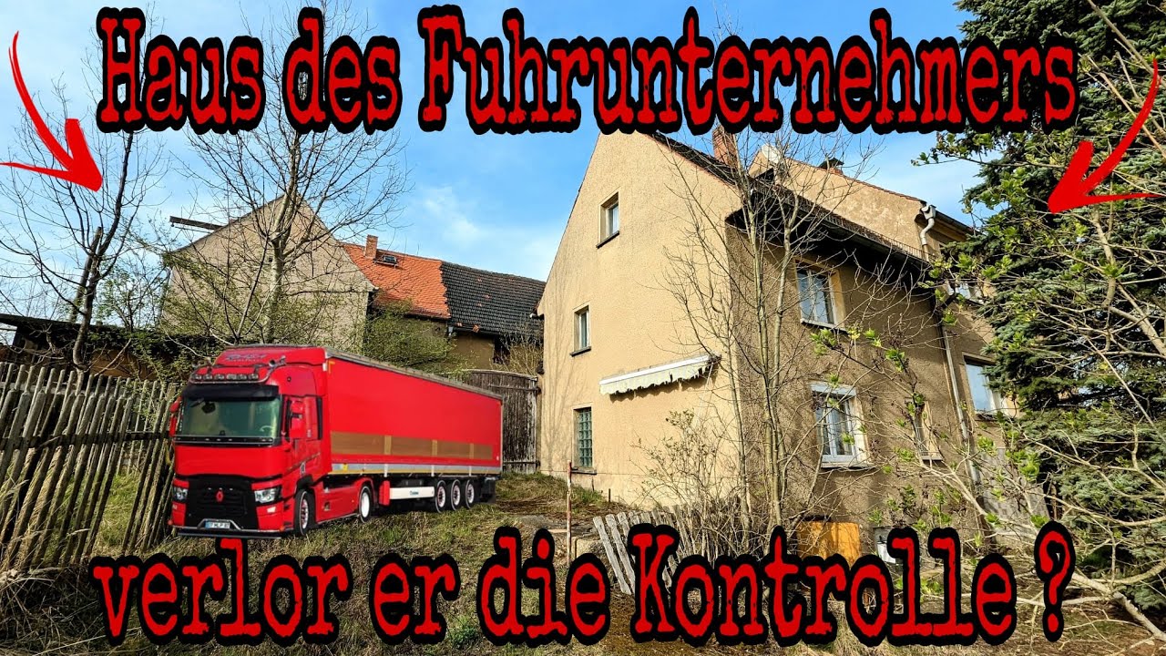 Das Haus des Fuhrunternehmers | Wir finden mehrere Fahrzeuge | 🔥 LOST PLACE 🔥