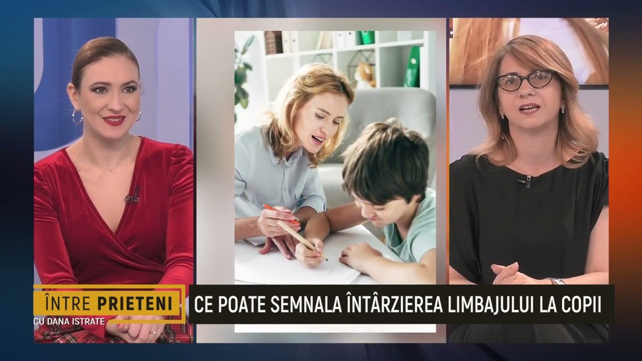 Intarziere în dezvoltarea limbajului - când ne îngrijorăm? Intre prieteni, la Metropola TV