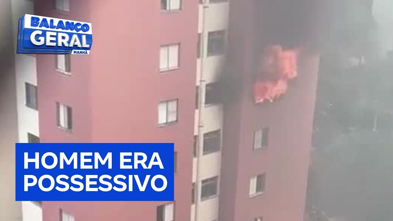Homem incendeia próprio apartamento em São Paulo após discussão com companheira