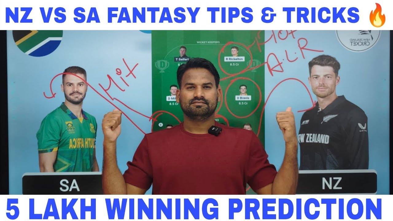 SA vs NZ Dream11 Prediction| SA vs NZ Today Match Prediction| T20 World Cup 1st Semi Final Match