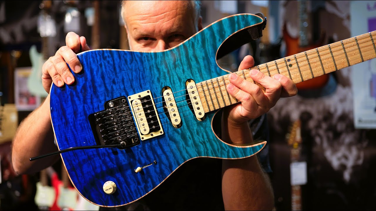 Checking my new awesome Ibanez LACS Custom with the Blackstar Fly