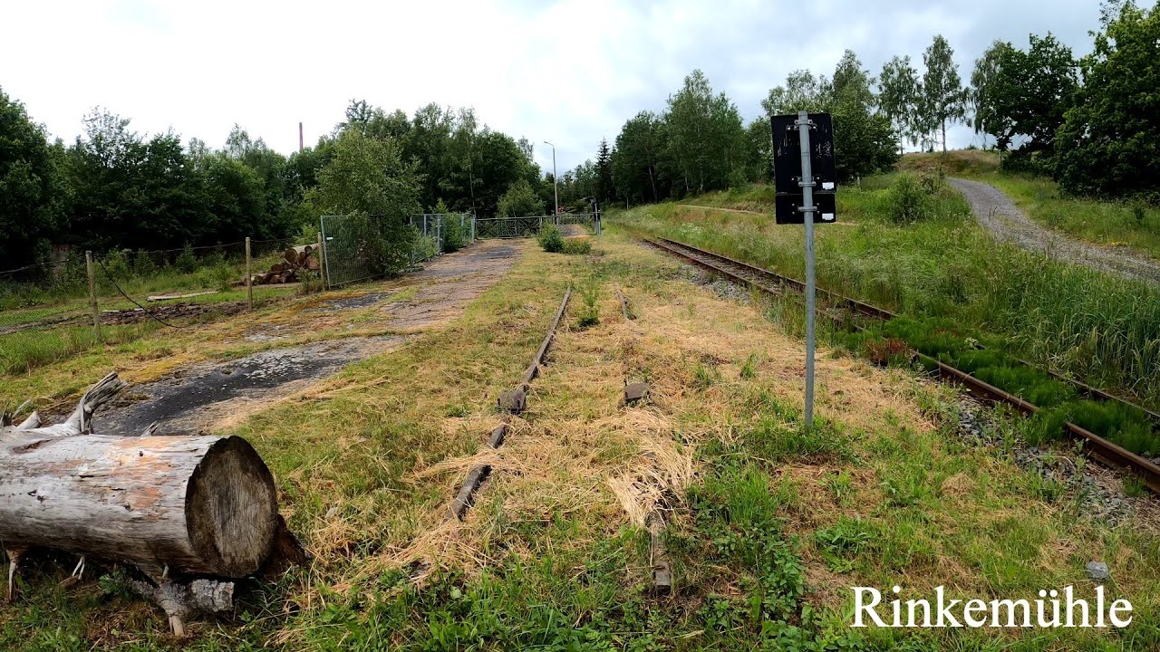 Eisenbahnarchäologie im Selketal - Anschlussgleis Fassfabrik Rinkemühle