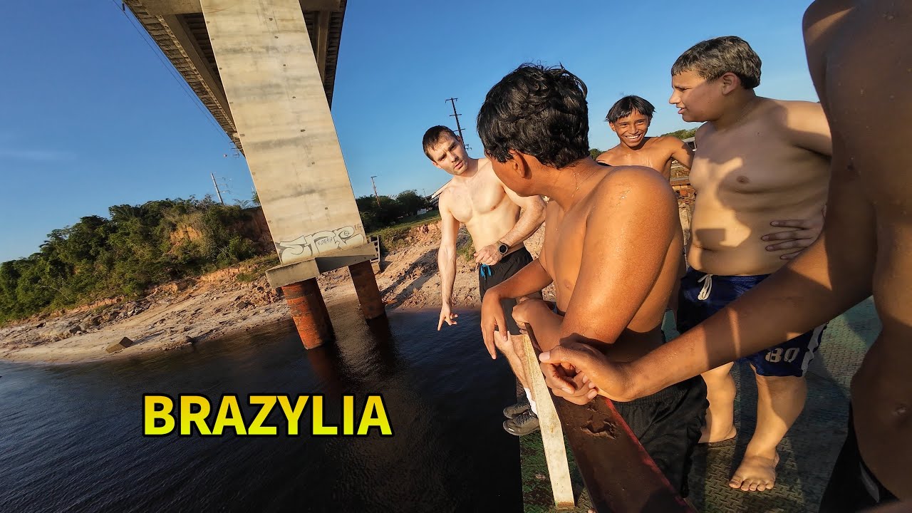 Niesamowite odkrycie pod mostem PONTE RIO NEGRO / BRAZYLIA / MANAUS
