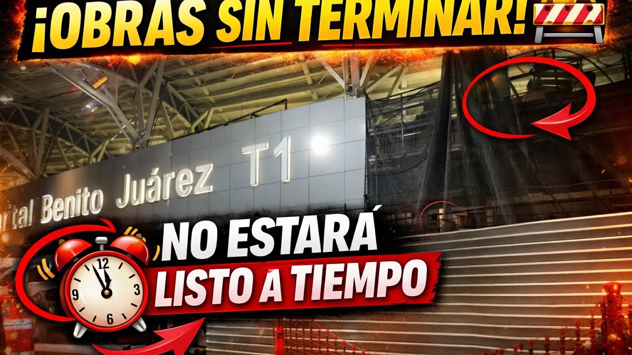 ¿Está listo el AICM para el Mundial? Así se ven las obras… (Mi viaje desde ahí)