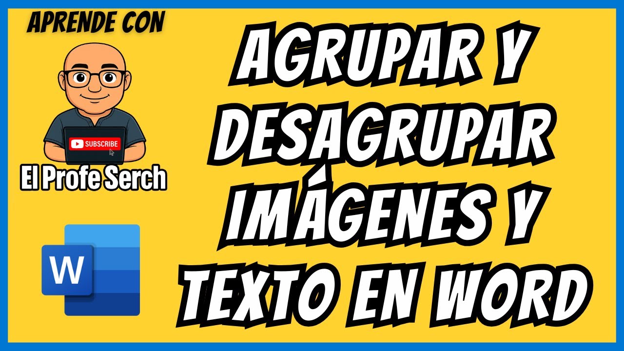 Agrupar y desagrupar imágenes y texto en Word
