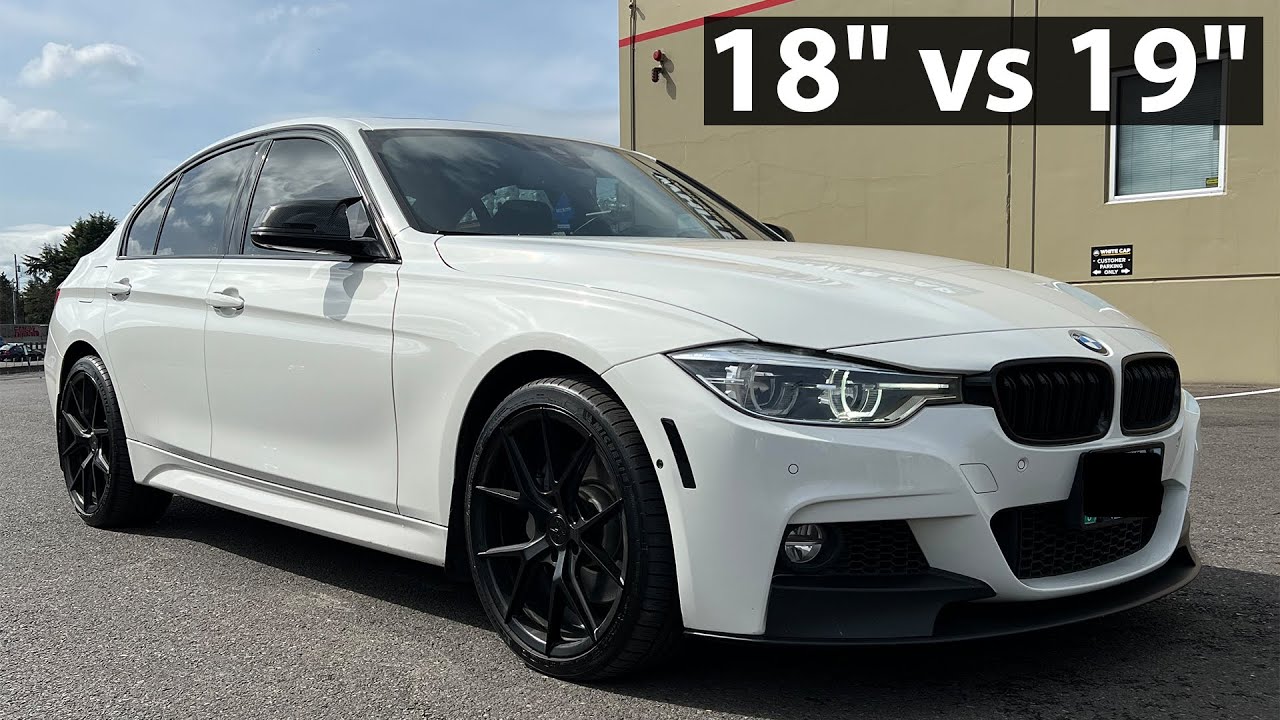Стоит ли менять 18-дюймовые диски на 19-дюймовые на вашем BMW F30?