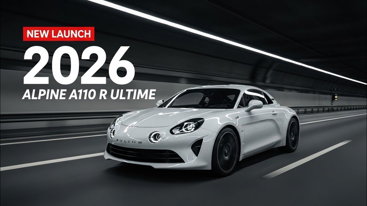 🏁 Welcome to AUTO REV UK! 2026 Alpine A110 R Ultime White 🏎️ – Super Lightweight Sports Car Review 🚘