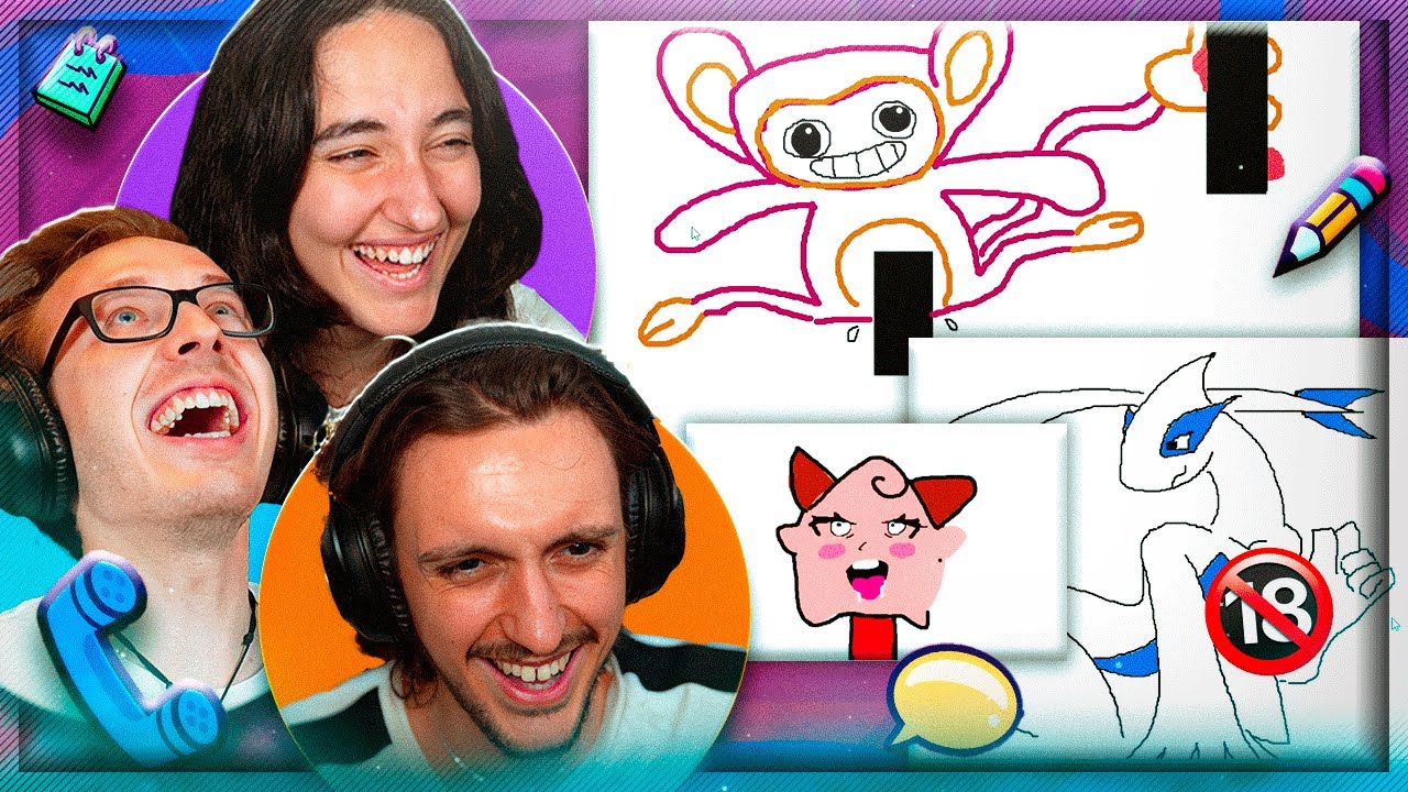 DISEGNI POKEMON *NON* FAMILY FRIENDLY | Gartic Phone Amiketty (ITA)