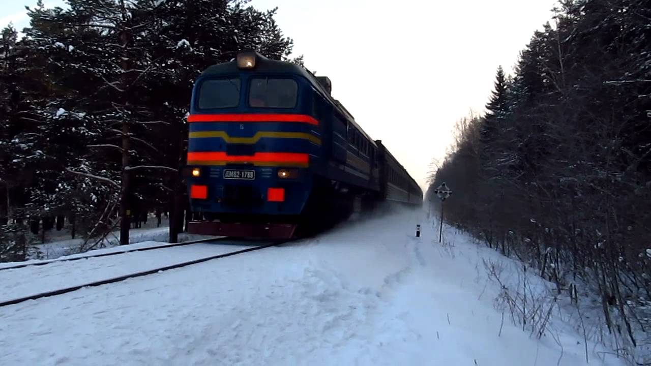 [HD]ДМ62-1789 с пригородным поездом Сонково-Савелово