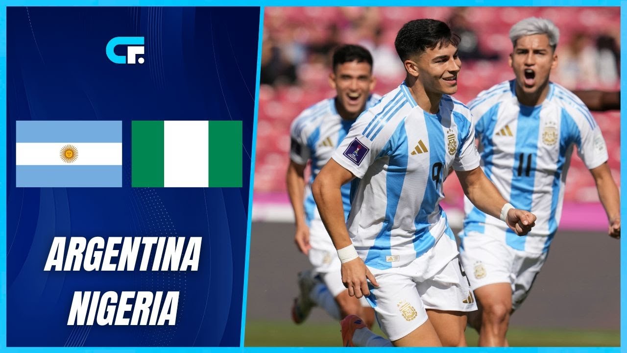 ✅ ARGENTIN GOLEÓ 4-0 a NIGERIA y JUGARÁ los CUARTOS contra MÉXICO