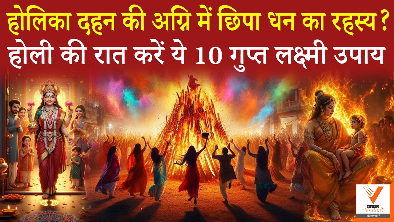 Holi 2026 Lakshmi Puja Secrets: 10 Powerful Wealth Remedies on Holika Dahan Night | Holi 2026