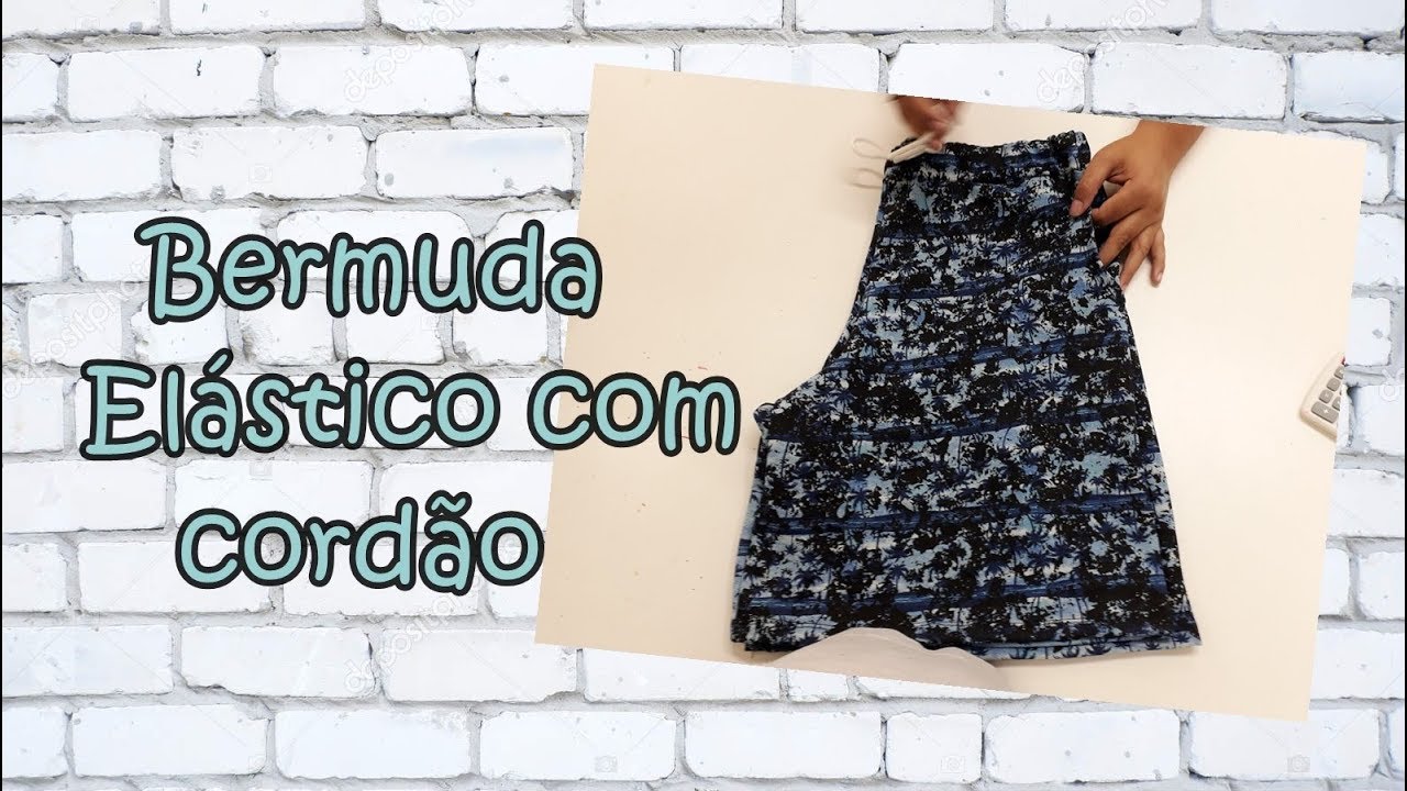 Aula 96 - Tirando por outra peça   Bermuda Masculina