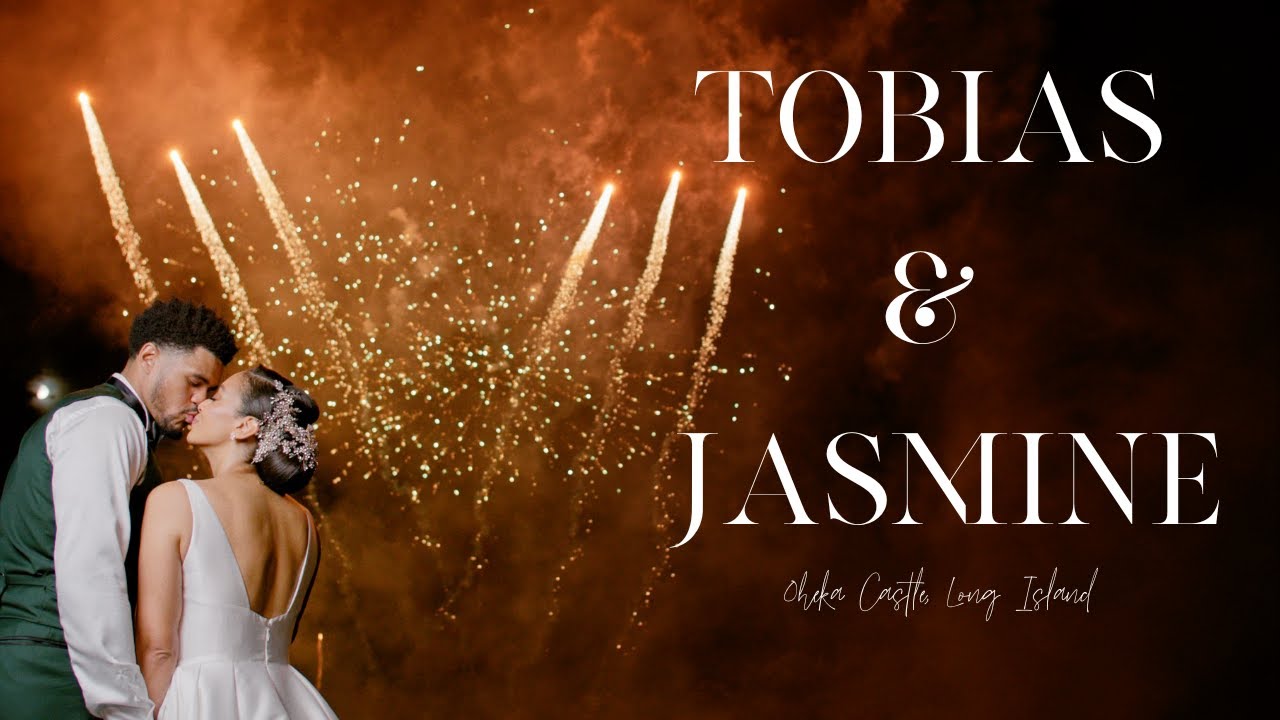 NBA Star Tobias Harris Weds Jasmine Winton at Oheka Castle in New York