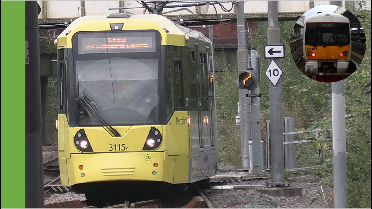 M5000 trams at East Didsbury