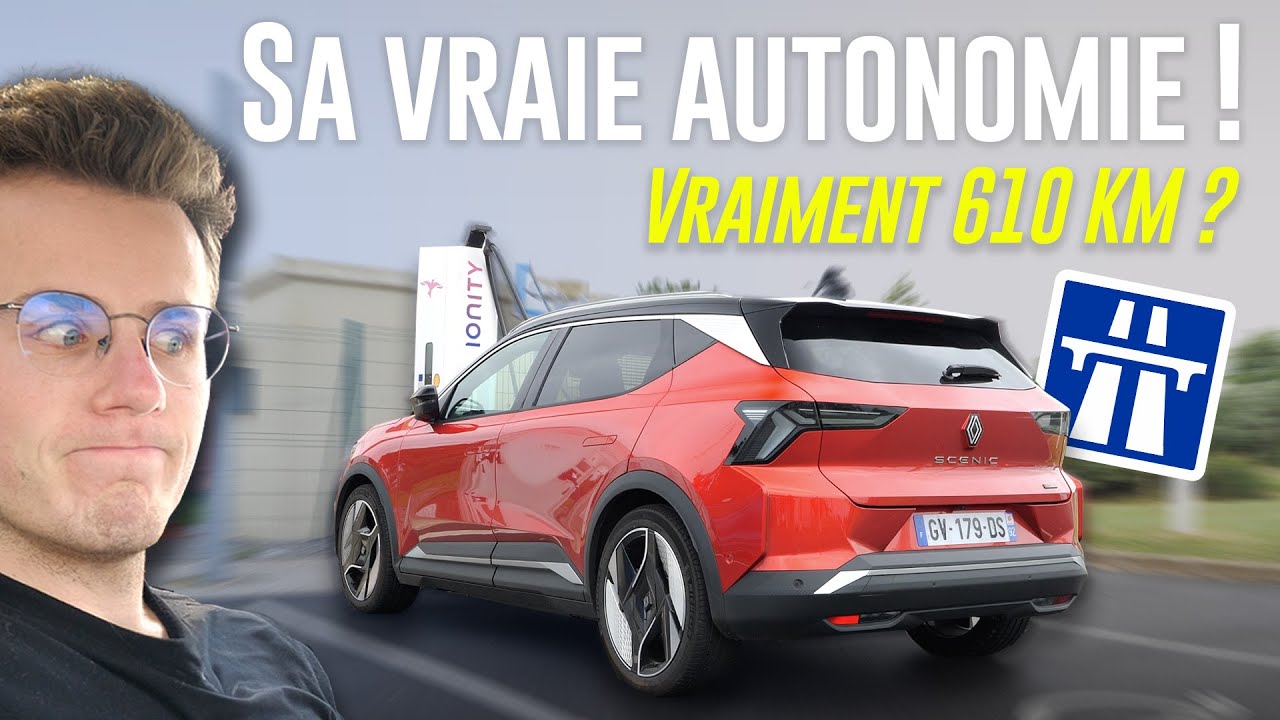 Renault Scenic électrique - Le TEST VÉRITÉ sur route et autoroute !
