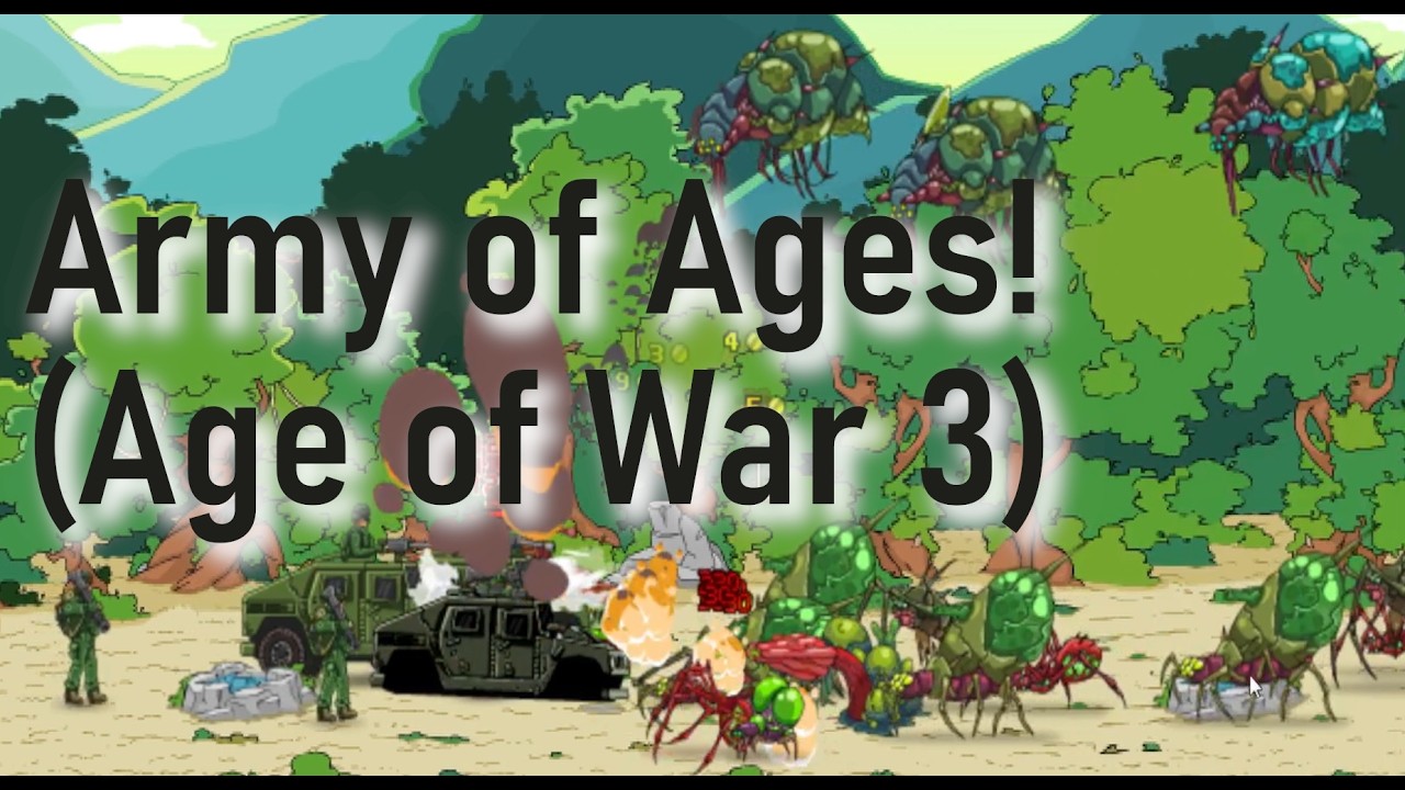 Destroying our Enemy in Army of Ages (Age of War 3)