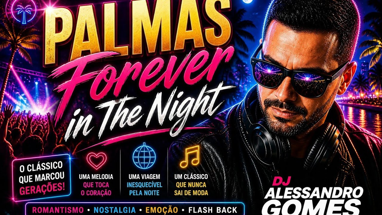 Palmas - Forever in The Night (Radio Edit) - (Official Music Video) | EDM Night Vibes 2025