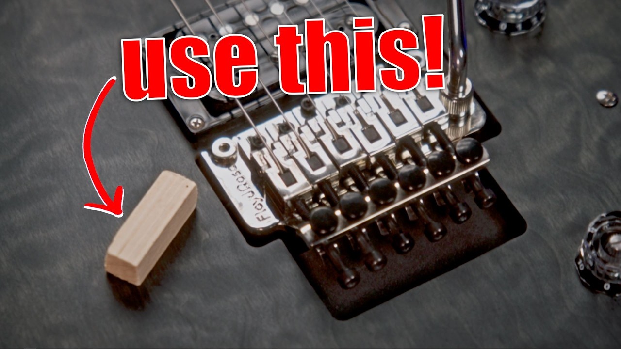 Самый простой способ настроить Floyd Rose