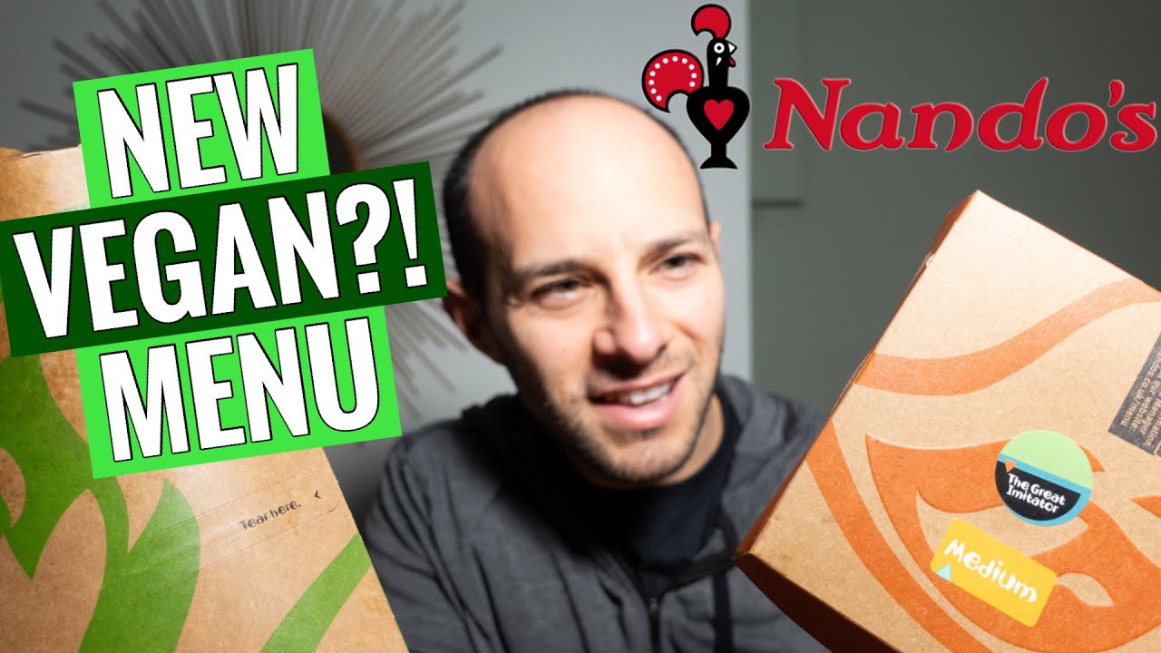 TRYING THE NEW NANDOS VEGAN MENU //  THE GREAT IMITATOR  //  IS THIS THE FUTURE? 💚