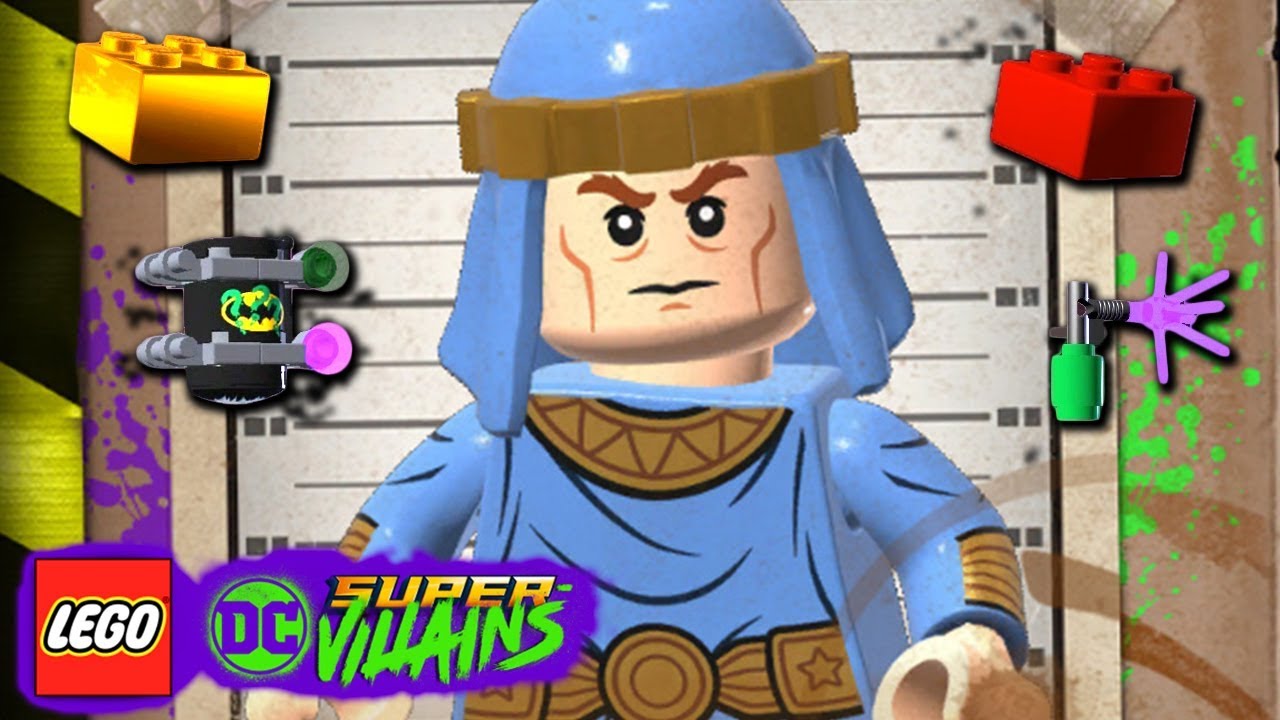 LEGO DC Super Villains #91 LUTA NO MUSEU 100% MINIKITS GRAFITE PERSONAGEM E BLOCO VERMELHO Dublado
