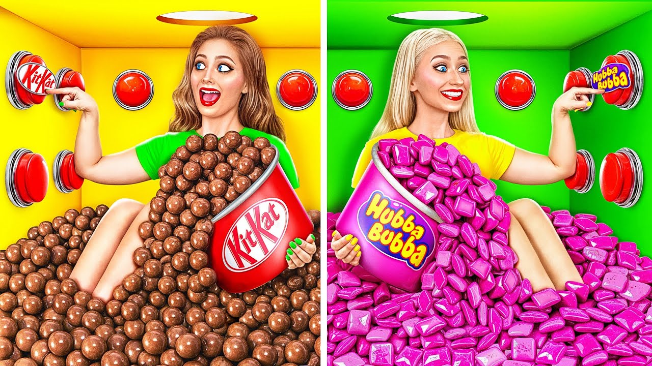 Desaf&iacute;o de 1000 Botones Misteriosos | Solo 1 te Permite Escaper por Jelly DO Challenge