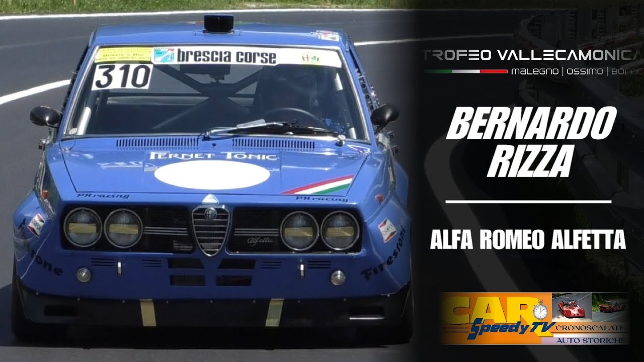 Trofeo Vallecamonica 2024 || Bernardo Rizza || Alfa Romeo Alfetta