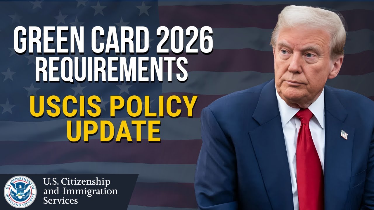 Требования к получению грин-карты в 2026 году: основные изменения USCIS