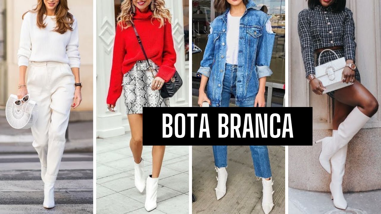 COMO COMBINAR BOTA BRANCA