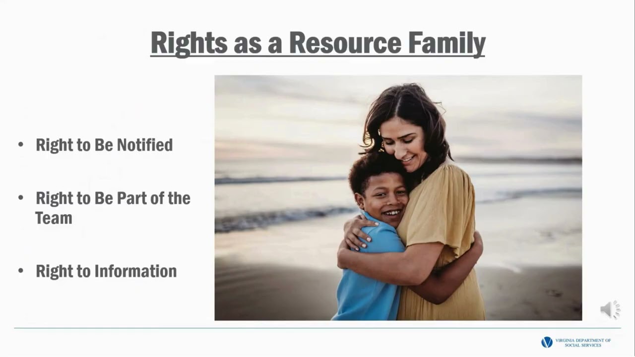 Becoming a Resource Family in Virginia.