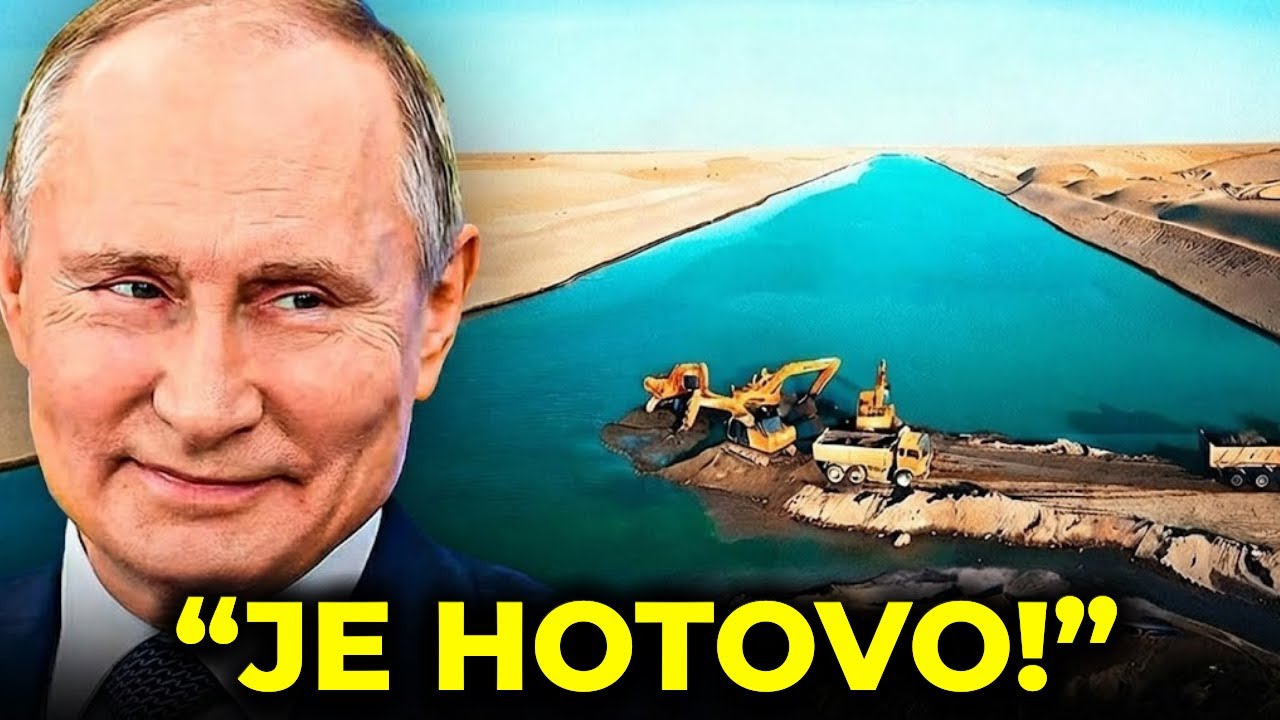 Rusko plánuje mega-kanál, který vysuší celé moře a způsobí katastrofu