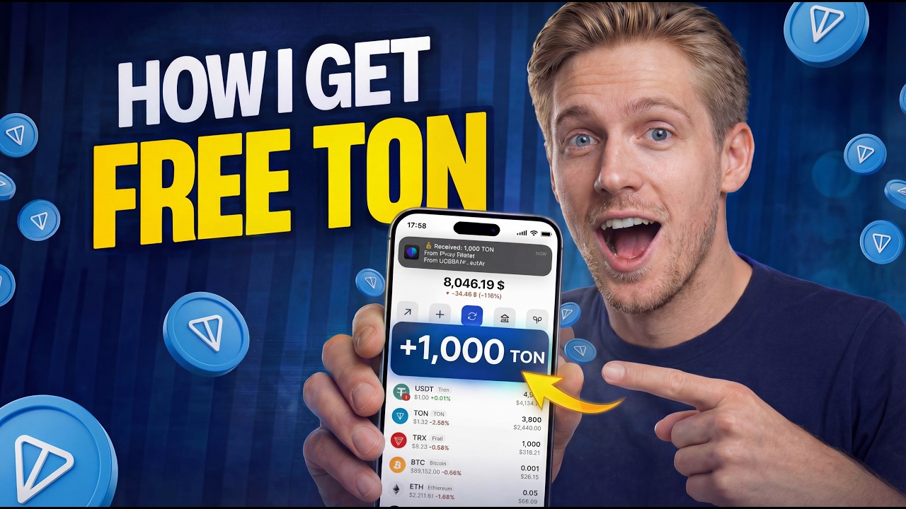 Free TON Crypto Test | Can You Really Get TON for Free? Full Review & Experiment 2026