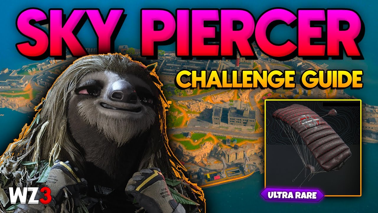 Rebirth Island Challenges Guide To Unlock Sky Piercer Parachute Skin In Warzone