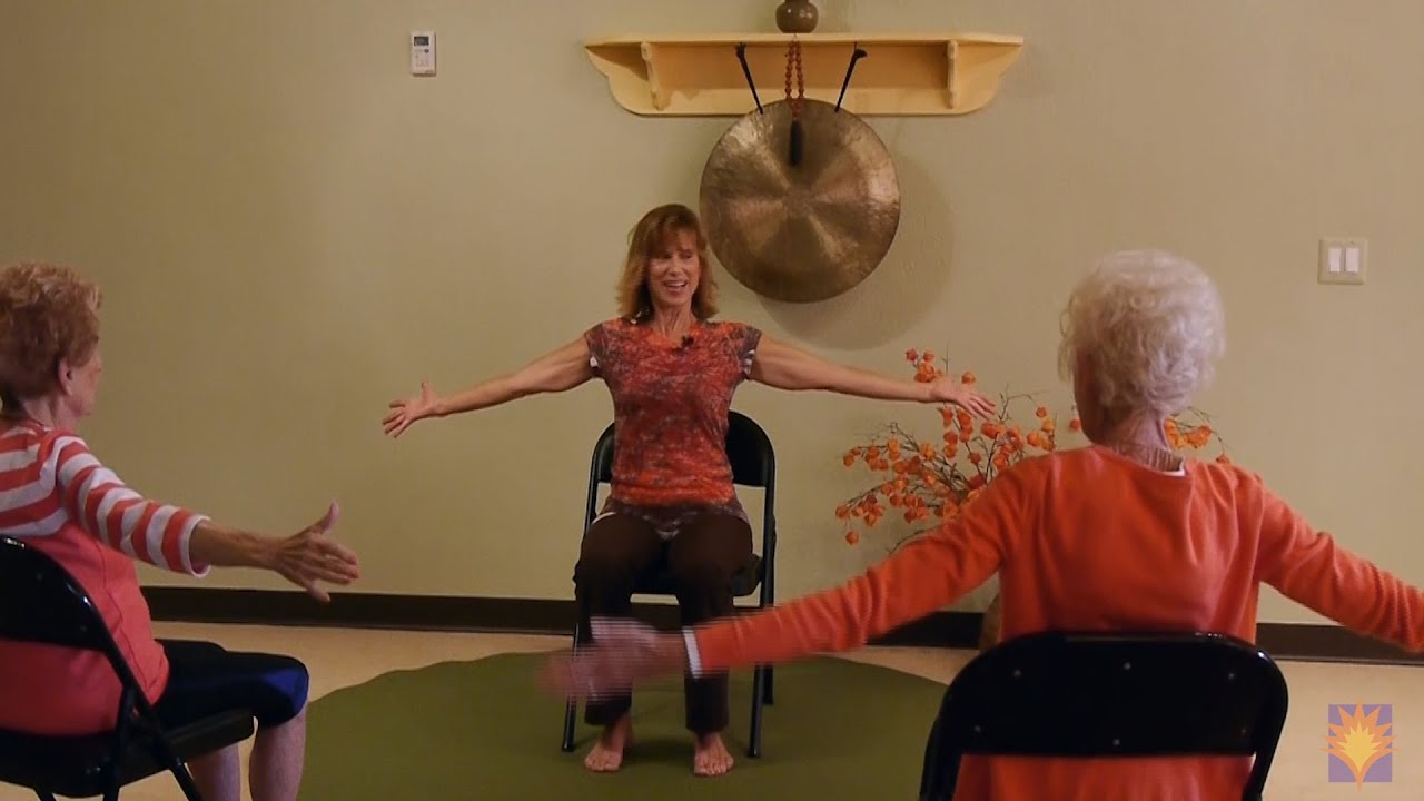 (1 Hr) Get Unlocked! Posture Busting Sequences - Chair Yoga with Sherry Zak Morris, C-IAYT