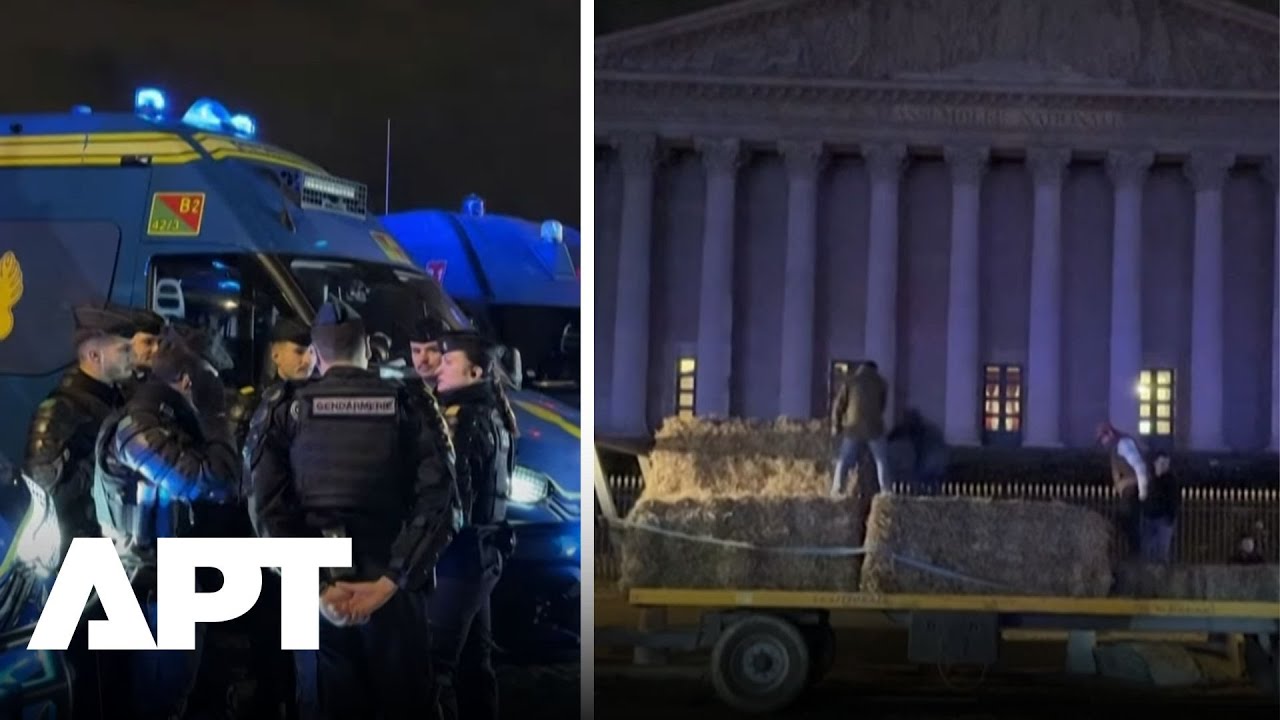 WATCH: French Farmers Flood Paris, Protest EU-Mercosur Trade Deal | APT