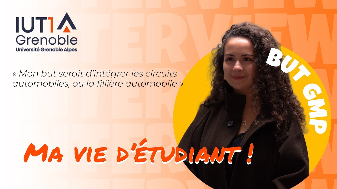 Interview de Anaëlle Jourdain : étudiante en BUT GMP - Génie Mécanique et Productique