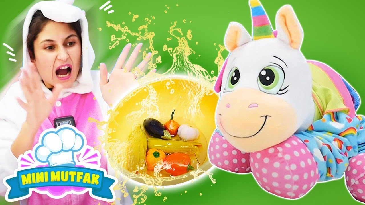 Unicorn Kafe - Ayşe ile kızlar i&ccedil;in yemek yapma oyunları - &Ouml;ZEL
