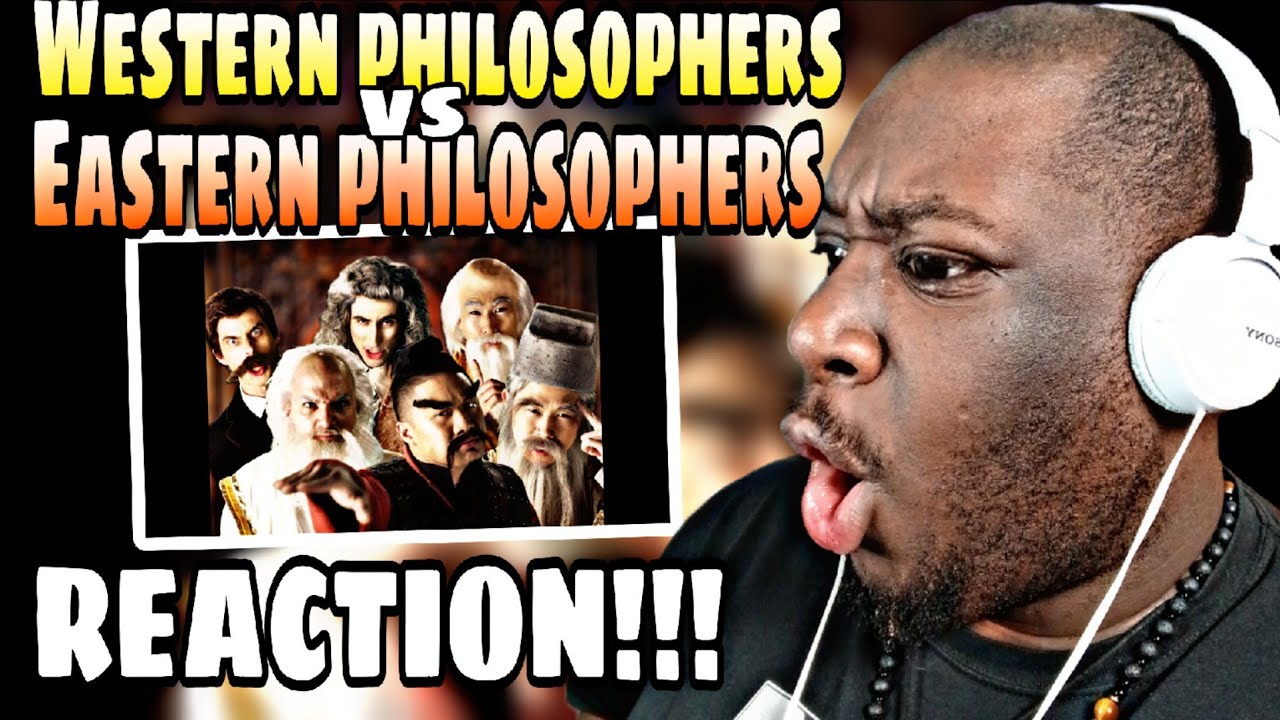 Eastern Philosophers vs Western Philosophers. Epic Rap Battles Of History(REACTION)