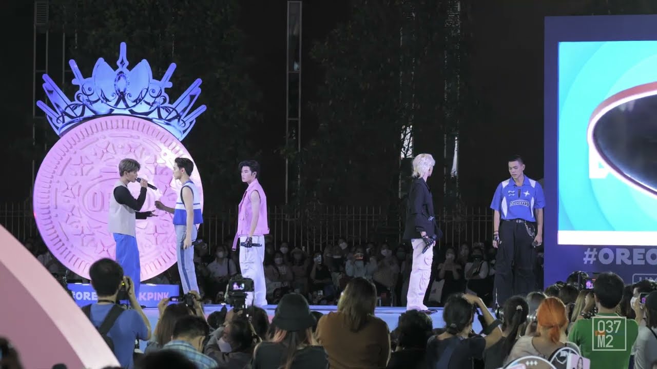 LAZ1 - สองใจ @ OREO x BLACKPINK Event, Siam Square Block I [Overall Stage  4K 60p] 230106