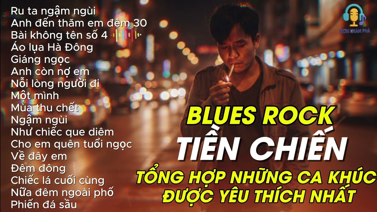 🎼 BLUES NHẠC TIỀN CHIẾN | NHỮNG CA KHÚC ĐƯỢC YÊU THÍCH NHẤT | Tình khúc vượt thời gian - phối mới