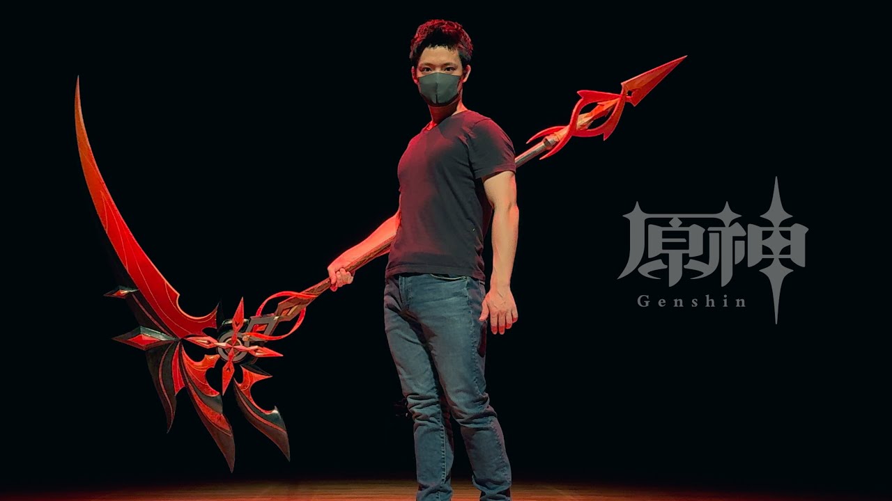 【原神】召使アルレッキーノの武器を作る。Part 2/ Making Arlecchino's wepon from [Genshin Impact]