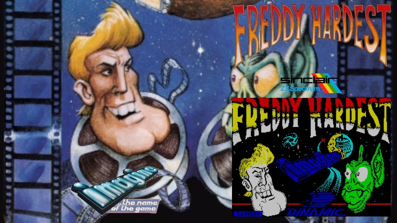 Freddy Hardest // Imagine // ZX Spectrum (1987)