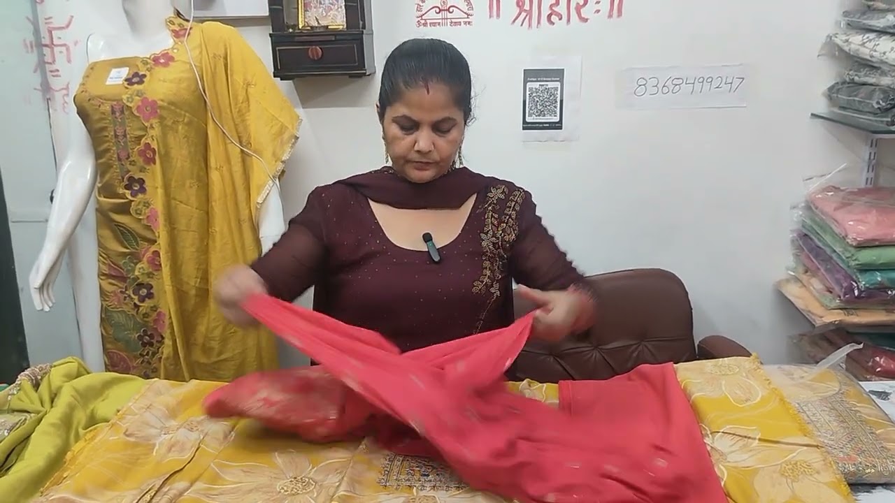 Roman silk fabric karva chauth special order no 8368499247