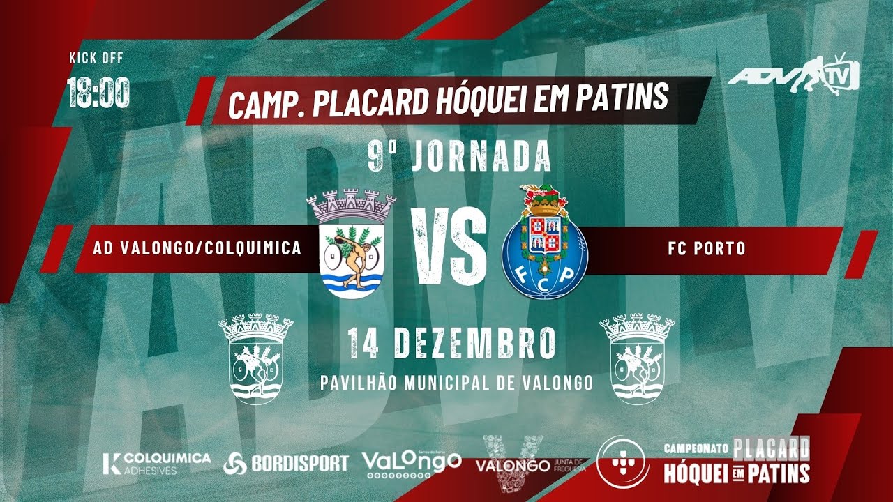 CAMP. PLACARD H&Oacute;QUEI EM PATINS - 9&ordf;JORN.  (ADV x FCP)