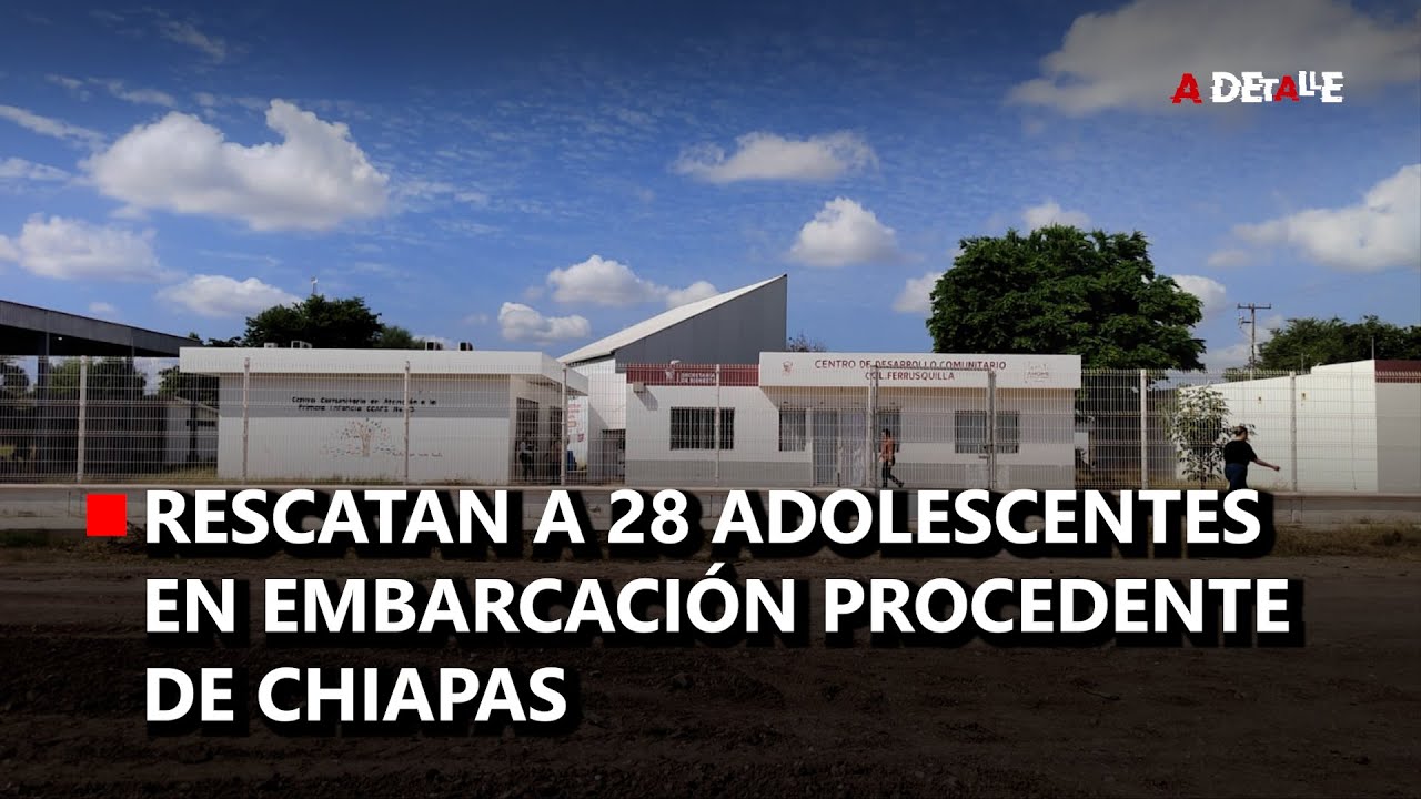 Marina rescata a 28 adolescentes en una embarcación procedente de la frontera sur