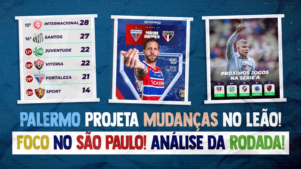 🚨 FOCO TOTAL NO S&Atilde;O PAULO! PALERMO PROJETA ESCALA&Ccedil;&Atilde;O! AN&Aacute;LISE DA RODADA 26! IMPRENSA DEFINE META! +